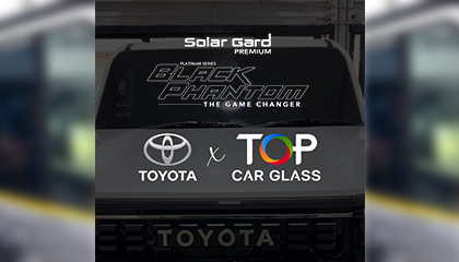 Toyota Land Cruiser FJ ติดฟิล์ม Solar Gard Black Phantom ฟิล์มพรีเมียม มืดนอก สว่างใน